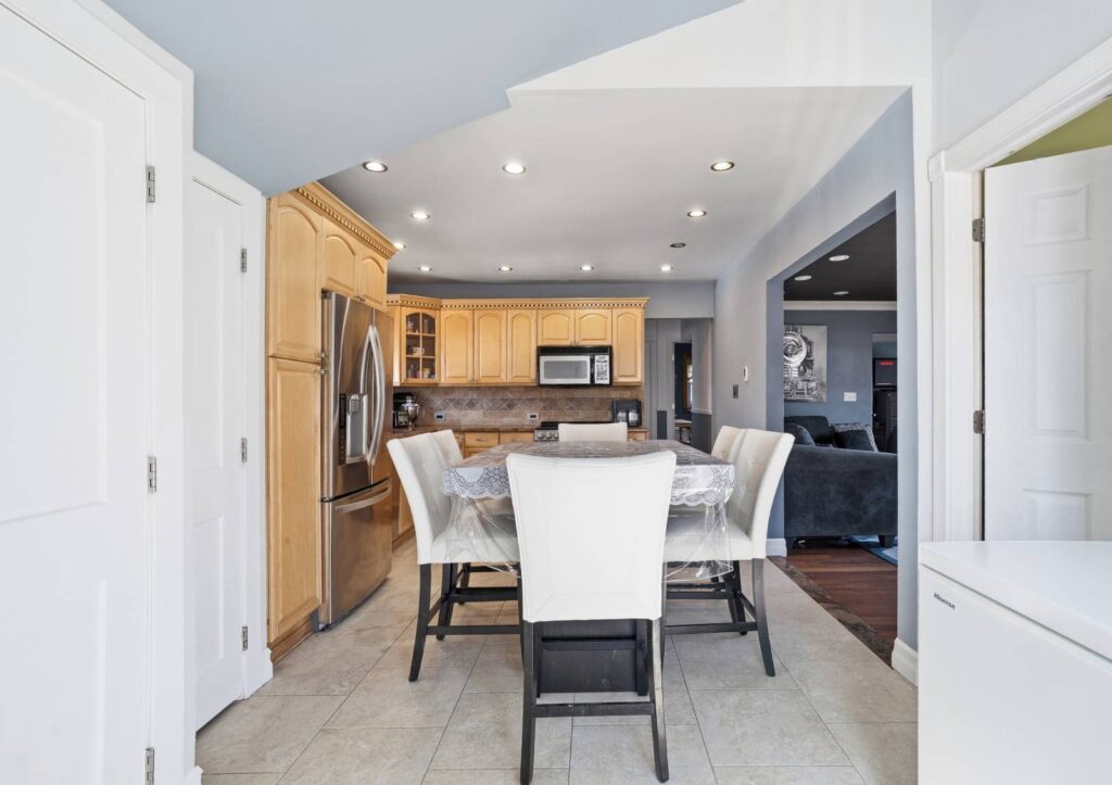 House for Sale in Freeport NY – Dining Table in Kitchen View