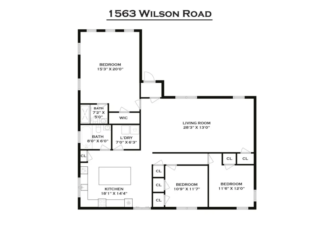 House for sale in East Meadow NY - Floor Plan
