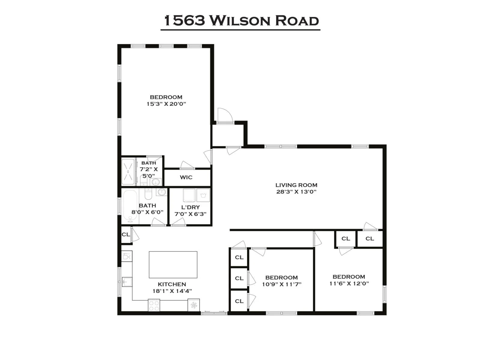 House for sale in East Meadow NY - Floor Plan