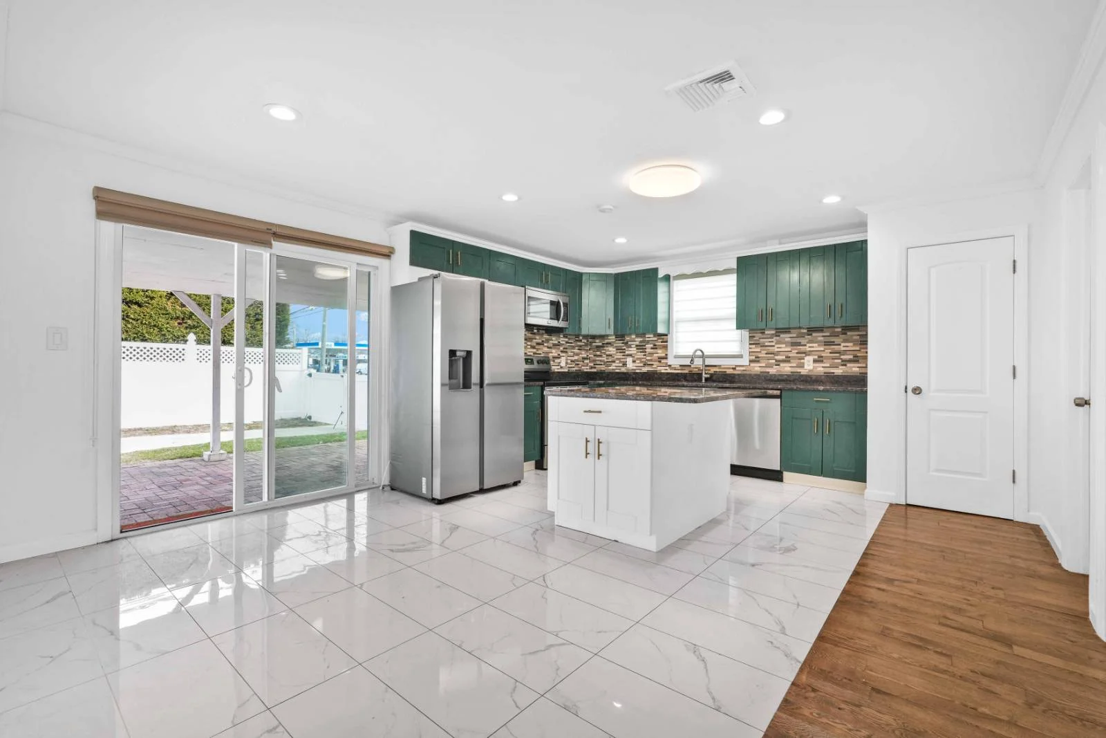 House for sale in East Meadow NY Kitchen and Outdoor