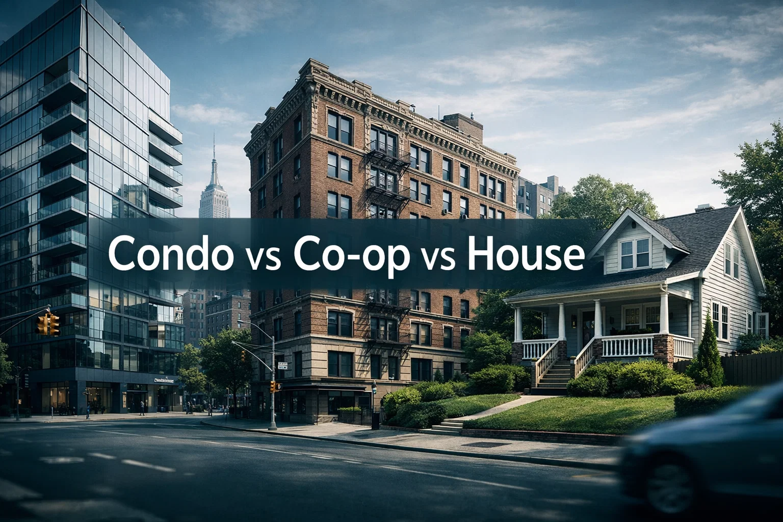 Condo vs Co-op vs House: Which Property Type Is Best for Buyers